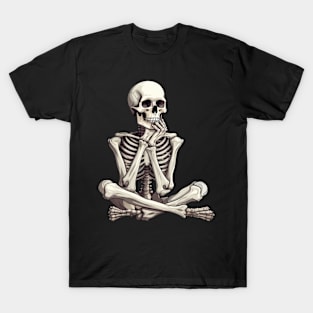 Skeleton Halloween T Shirt T-Shirt